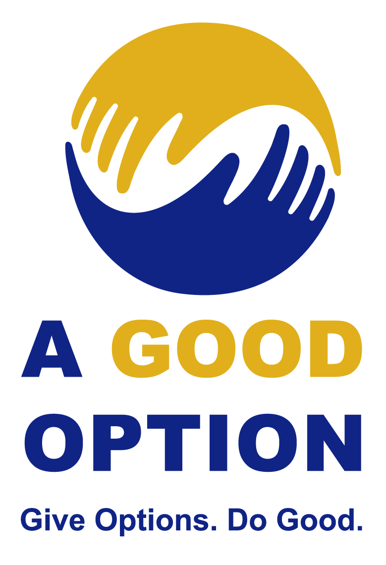 A Good Option logo